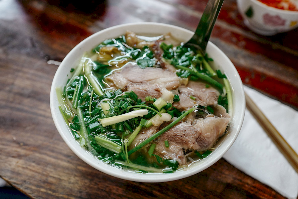 Pho is the famous dish of Hanoi in the world